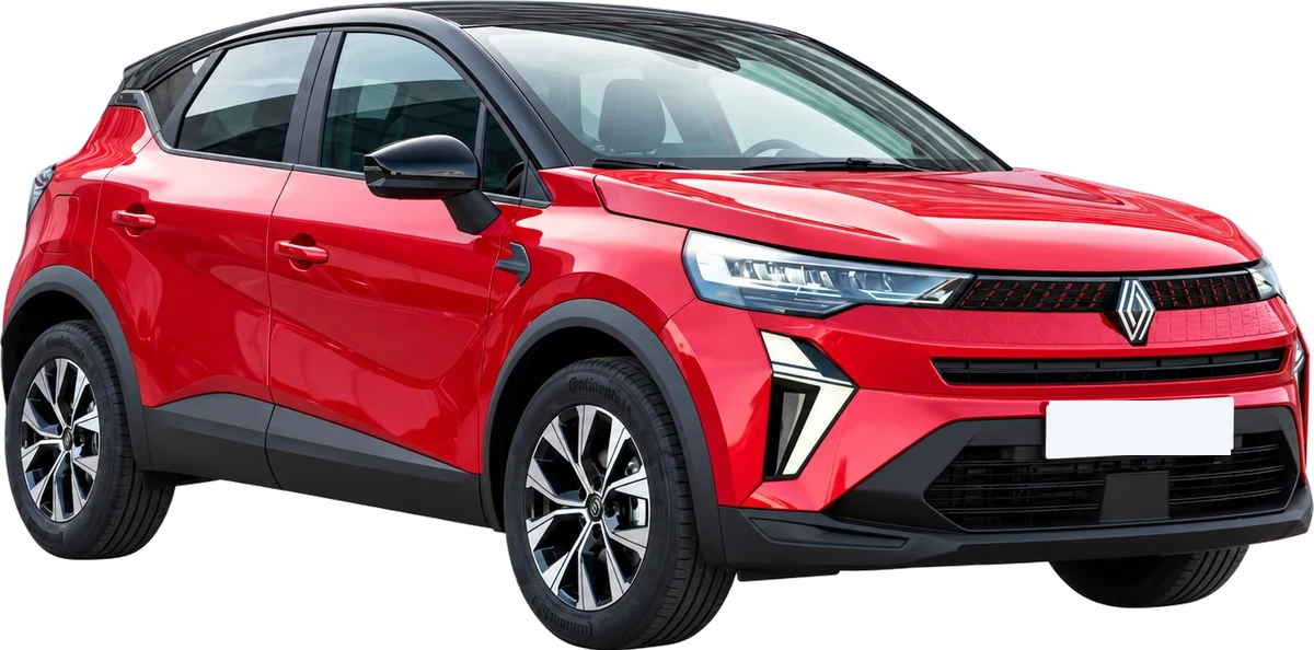 Renault Captur visto de frente