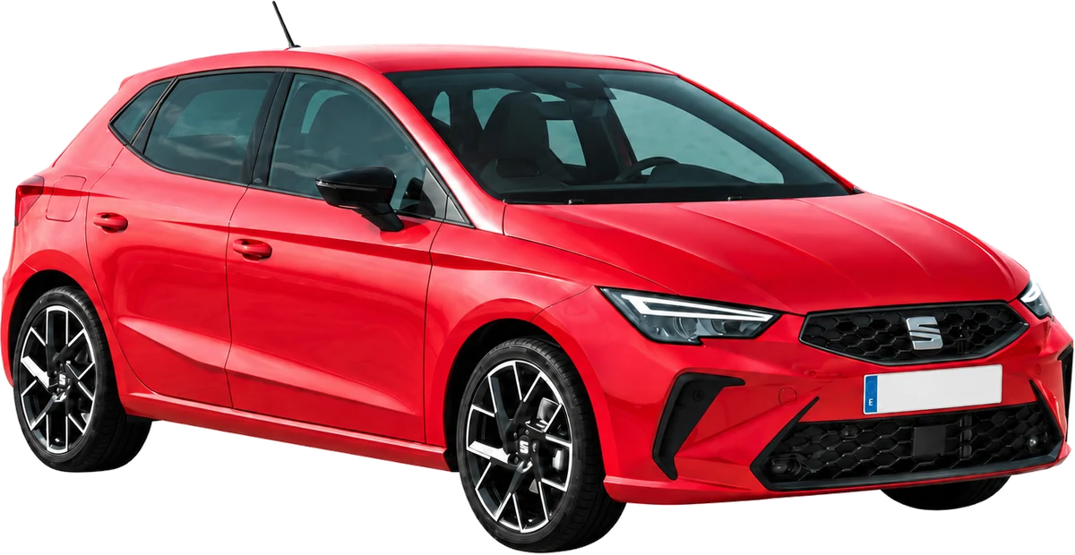 SEAT Ibiza visto de frente