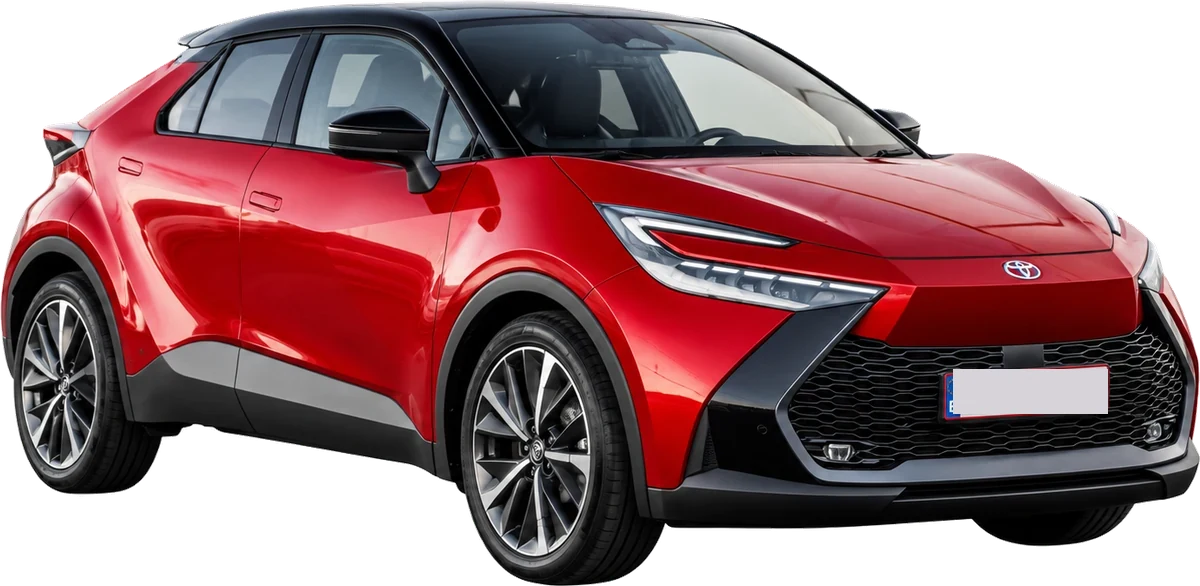 Toyota C-HR visto de frente